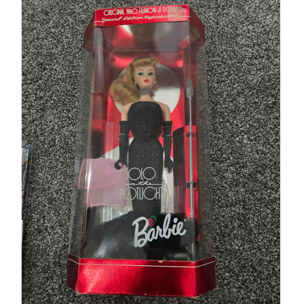 94 Special Edition Barbie 1960 Solo in the Spotlight includes Stand New in box